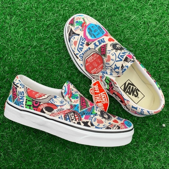 Vans Classic Slip On Vans Mash Up Stickers - Picture 5 of 7